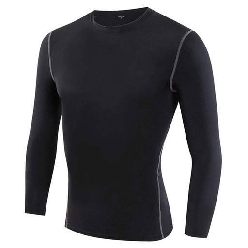 乐天商城 - [Barifall] スポーツ インナー キッズ アンダー シャツ コンプレッションウェア パワーストレッチ 長袖 UVカット吸汗速乾 スキーウェア 子供用1019-BK-120