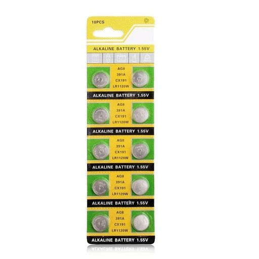 MORKETEK 10AG8륫 1.5VܥӻȤΤLR1120 LR57 SR55 LR55 CX191 G8Ѥ...