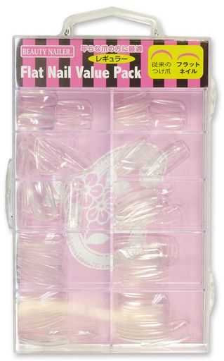 ビューティーネイラーネイルチップフラットネイルバリューパックBBS-2N