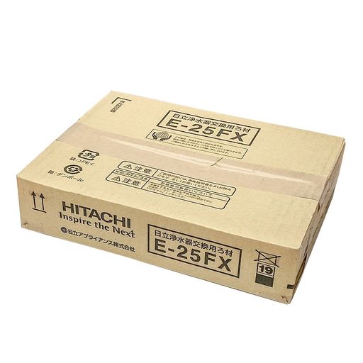 日立浄水器用カートリッジ交換用ろ材E-25FX(ろ材0.6kgx2袋)【対応機種:PE-25WPE-25VPE-25SPE-25NS】