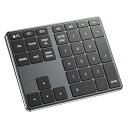 iCleverテンキーBluetoothワイヤレス数字キーボードパンタ...(2)