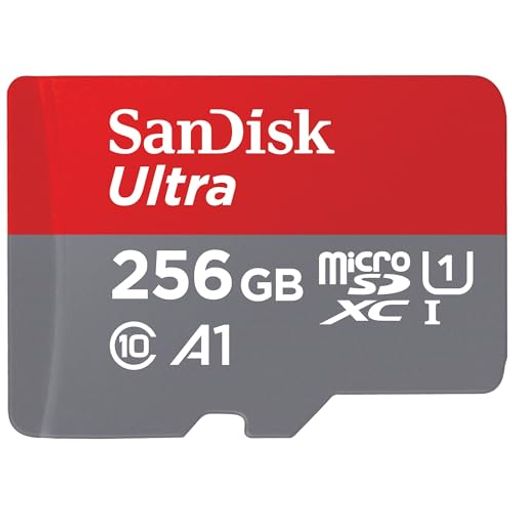 SANDISK (サンディスク) 256GB ULTRA MICROSDXC 150MB/秒+SDアダプター ブラック