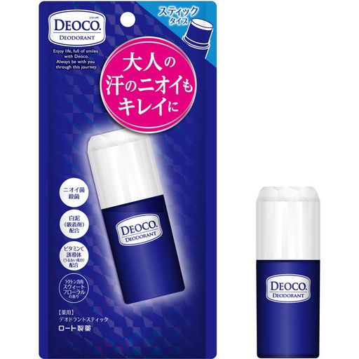 【医薬部外品】デオコ(DEOCO)薬用デオドラント スティック 13G(ラクトン含有 スウィートフローラルの香り)