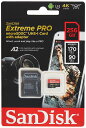 SANDISK ( サンディスク ) 256GB EXTREME PRO MICROSDXC A2 SDSQXCZ-256G 海外パッケージ