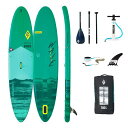 アクアトーン(AQUATONE) SUP インフレータブル スタンドアップパドルボード WAVE PLUS 12’0” TS-202 グリーン 366CM