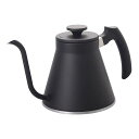 HARIO(ハリオ)V60ドリップケトル・フィットガス火・IH対応実用800mlマットブラック日本製プレゼントギフト贈り物VKF-120-MB