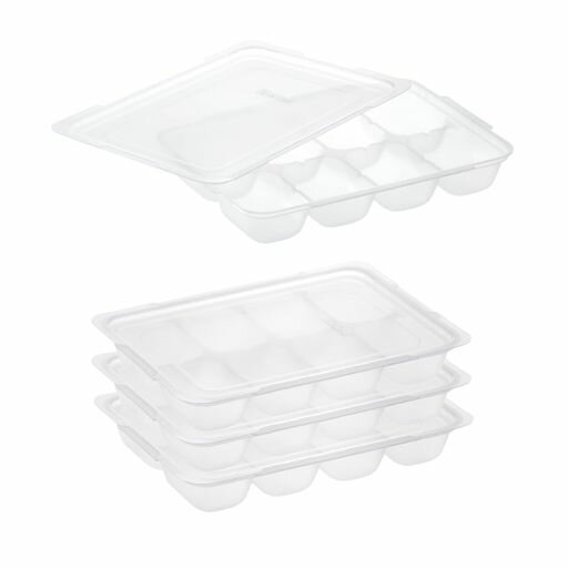 リッチェルRichellわけわけフリージングブロックトレーR251ブロック容量25ml8ブロック4枚入透明