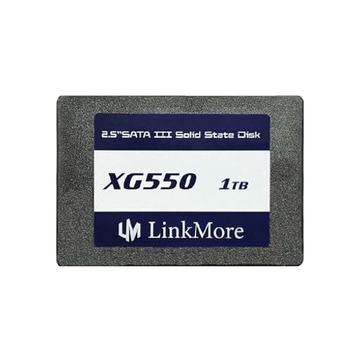 LinkMore XG550 1TB 2.5インチ 内蔵SSD SATAIII 6Gb/s (最大読込540MB/s)