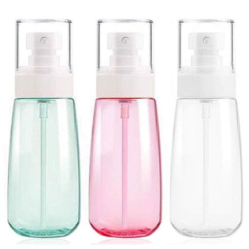 AYYIJA スプレーボトル ピンク 旅行用ボトル 携帯便利 60ML MINI EMPTY SPRAY BOTTLES 漏れ防止 細ミスト スプレーボトル コスメ用 香水用 ミニプラスチック 替え容器 3個セット