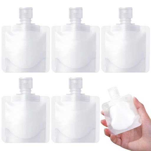 パウチ容器旅行便利グッズタレパック5点セット旅行用リキッドパウチ小袋容器ポーチトラベルボトル詰め..