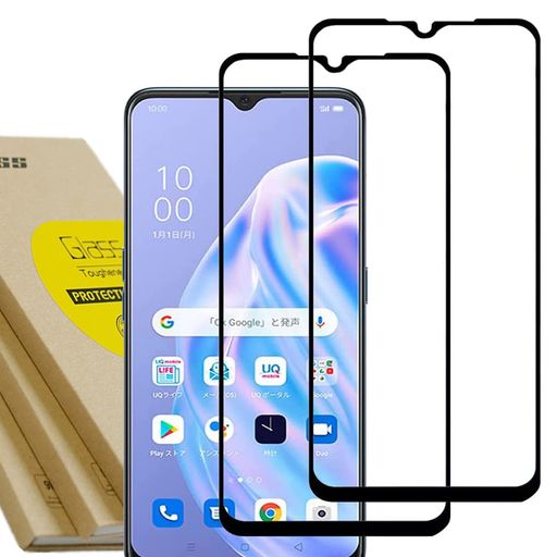 OppoReno3Aガラスフィルム【2枚セット全面保護全面吸着】オッポOPPOReno3AOPPOReno3Aフィルム強化おっ..