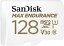 SANDISK 128GB MAX ENDURANCE MICROSDXC CARD WITH ADAPTER FOR HOME SECURITY CAMERAS AND DASH CAMS - C10 U3 V30 4K UHD MICRO