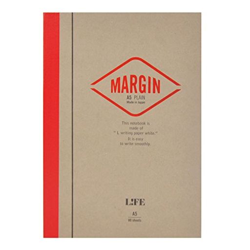 ライフ ノート MARGIN B5 赤 N701