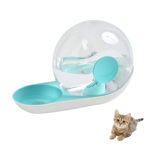 Itisyouペット給水器スネイルウォーターフィーダー自動給水器犬みずのみ機2.8L大容量猫中小型犬