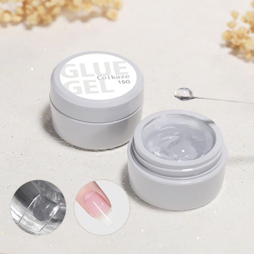 【長持ち】ネイルチップ接着剤として使用する場合、ネイルチップが本爪にしっかりとくっつきます。落ちにくいようにします。14日から30日以上、持続性に優れた接着力。日常生活の中でも抜け落ちしない安心感を提供します。 【取り外しが簡単】ソークオフタイプなので、アセトンを爪の先に塗布し、木棒でわずかな隙間を軽く広げれば、ネイルチップを手軽に剥がせることができます。初心者からプロまで扱いやすいネイルグルーです。 【天然樹脂成分】成分へのこだわり、人体に特に害のあるとされている成分をなるべく使わずに、「肌に優しい天然成分」を厳選。爪に優しい天然樹脂を使用し、人にやさしいジェルネイルを作り続けています。安心して使用可能です。 【多様なネイルアートへ】様々なネイルアートへの対応、つけ爪、ジェルネイル、ポリジェルなど、多様な素材に接着力が高く、プロのアート作品にも対応します。 【UV/LEDライト対応】UV/LEDライトで硬化必要。UVライトでもLEDライトでも硬化できますので、お手持ちのライトですぐ使えます。