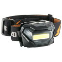 オーム電機LEDヘッドライトLEADWARRIOR乾電池式300lmLC-LW300C-K08-1325OHM