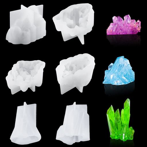 ✵高品質のシリコン素材を使用しているので、柔らかく、型から抜きやすくなっているので、初めての方でも安心です、またUVレジンを使用する場合は硬化しやすく、劣化しにくいので、繰り返しお使いいただくことができます。 ✵UVレジンだけでなく、樹脂粘土やエポキシ樹脂などにもご利用いただけます、柔らかいモールドなので、硬化後のレジン型から簡単に抜く事ができます。離型剤として石鹸を使うことをおすすめです。 ✵クリスタルの語源である「クリスタロス」はギリシア語で氷という意味。 クォーツ(石英)の中でも質の高い物をクリスタル(水晶)と呼び、昔の人は「水が結晶して硬化した氷の化石」とい考えられていたようです。 パワーストーンは代表格は水晶だということは広く知られており、水があらゆるものを洗い流すように 水晶は地・人・場など、すべての「気」を浄化すると伝えられています。