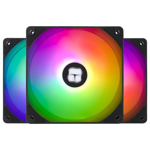 ThermalrightTL-C12C-SCPUファン120mmARGBケースクーラーファン、4ピンPWM静音コンピュータファン、S-FDBベアリング付き、最大1500RPM冷却ファン(3個) ThermalrightTL-C12C-SCPUファン120mmARGBケースクーラーファン、4ピンPWM静音コンピュータファン、S-FDBベアリング付き、最大1500RPM冷却ファン(3個)