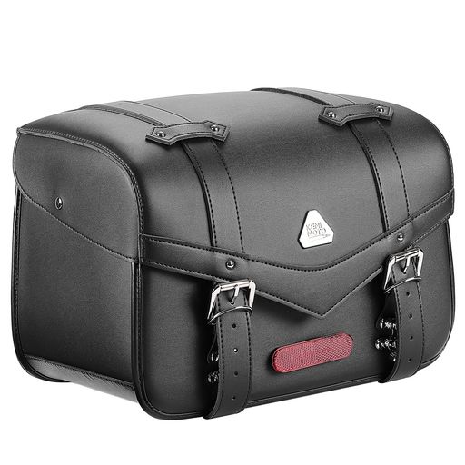 Saddle Bag - KEMIMOTOサイドバッグ25Lバイク用サドルバッグバック撥水対応小物収納取付簡単ブラックKM5431