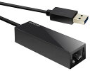 エレコム有線LANアダプターUSB3.0USB-A【NintendoSwitch動作確認済】USB右向き矢印RJ45変換アダプターギガビット【Windows10S/10/8.1/7、Mac10.15/10.14/10.13対応】ブラック