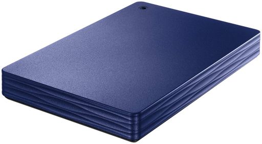 I-ODATAUSB3.1Gen1/2.0対応ポータブルハードディスク「カクうすLite」ミレニアム群青1TBHDPH-UT1NVR