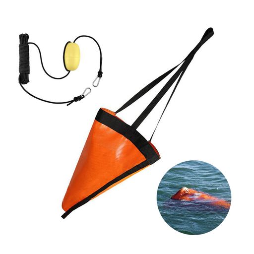【製品仕様】サイズ:18インチ200*250*110mmです。重量:18インチフロートボールなしで310グラム、フロートボールを含む510グラムです。(S 18インチです12 ~ 14フィートの船に適しています) 【規格】:コードとフロート:-コード長さ:30フィート(9.1 m)-コード直径:5mm-クリップはステンレス製です-クリップサイズ:1.97*0.98インチ(5*2.5 cm) 【素材】高密度のPVC。長期間の使用でも壊れにくく、耐摩耗性と耐腐食性があります。カヤックやボートを固定するのに最適なシーアンカーです。購入することをお勧めです。 【PVCボートアンカー セット】:1パラシュートアンカー210Mアンカートウロープ、3ブイボール、4フックx 2 【適用範囲】パワーボート、ウィンドボート、エアボート、