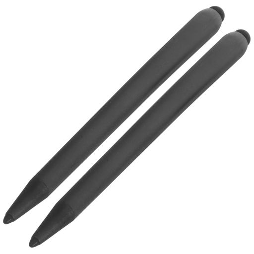 OSALADI2本セットタッチスクリーンスタイラスペンデュアルチップ設計Abs素材製16Cm教育用電子黒板対応高精度スクリーンタッチペン