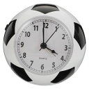 DECHOUS目覚まし時計置き時計サッカー目覚まし時計デジタルおしゃれ置時計静音ボール目覚し時計(電池なし)1個