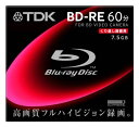 TDKビデオカメラ用8CMブルーレイディスク繰返し記録用(BD-RE)7.5GB単品BEC75A1S(2)