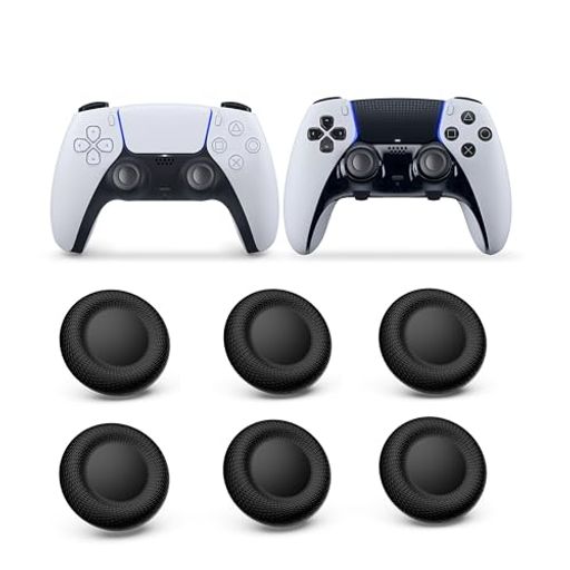 乐天商城 - NEWDERYPS5コントローラー交換用スティックキャップ6個キットPS4コントローラー/PS5コントローラー/PS5コントローラーEdgeハンドル交換用ジョイスティックキャップ周辺機器ホコリ防止全面保…