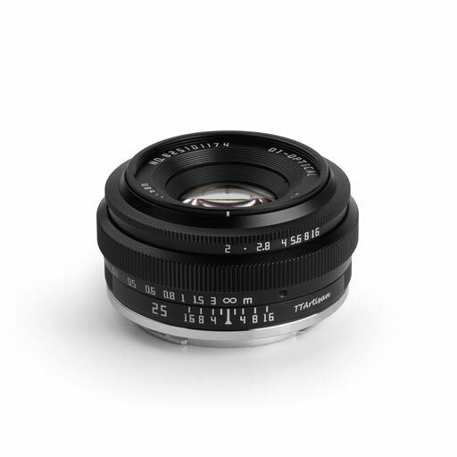 Rakuten - TTArtisan 25mm F2 aps-c 広角手動 E マウントカメラレンズ ソニーEマウントカメラA6300 A6400 A6500 A6600 NEX-5/7 NEX5C A7lll / Rll/Rlll/RlV/SII/SIII A9と互換性