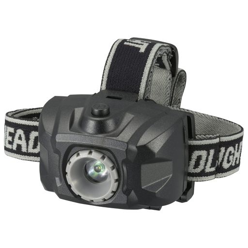 【特長】◆可動ヘッドでライトの角度を調整できます◆3点式ヘッドバンド ◆100ルーメン、1308カンデラの明るさ◆防水保護等級はIP66の耐じん、耐水形◆FL1STANDARD(アメリカANSI/NEMAFL1-2009規格)準拠 【仕様】◆電源:単3形乾電池2本(別売)◆光源:白色系LED1個(LED交換不可)◆連続使用時間:未使用・新品のアルカリ乾電池使用時・明るさ10%まで約6.5時間・明るさ5lmまで約18時間 ◆光束:約100lm(ルーメン)◆照射距離:約72m◆保護等級:IP66(耐じん・耐水形:じんあいの侵入があってはならない。暴噴流に対して保護する。あらゆる方向からのノズルによる強力なジェット噴流水によっても有害な影響を及ぼしてはならない。)※JISC0920:2003による◆質量:約72g(電池別)◆外形寸法:(約)幅67x高さ53.5x奥行46mm(ヘッドバンド除く)◆付属