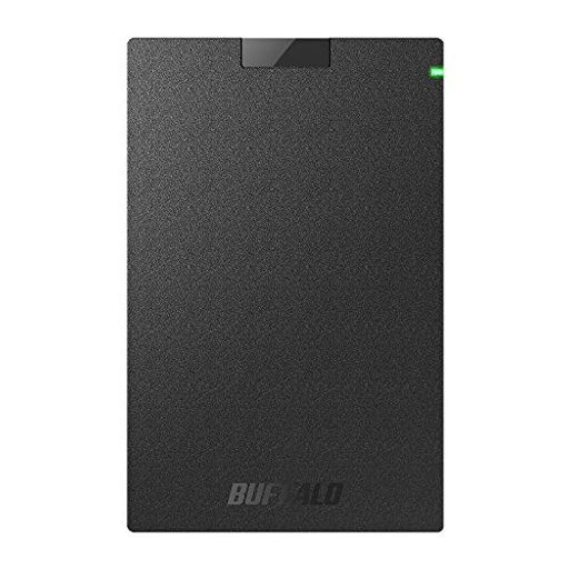 乐天商城 - バッファロー BUFFALO USB3.1Gen1 ポータブルSSD 1TB 日本製 PS5/PS4(メーカー動作確認済) 耐衝撃・コネクター保護機構 SSD-PG1.0U3-B/NL