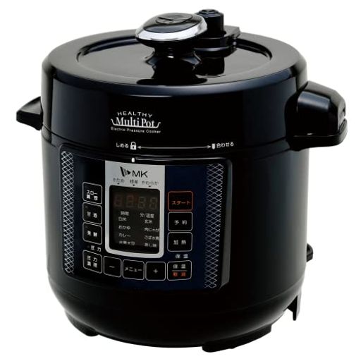 エムケー精工 電気圧力鍋 ヘルシーマルチポット EA-130K(3Lタイプ)