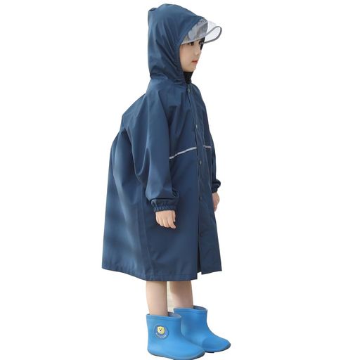 サイズ: S(参考身長90-100CM)M(参考身長100-110CM)L(参考身長110-120CM)XL(参考身長120-130CM)2XL(参考身長130-145CM)3XL(参考身長145-160CM) フード部分は透明になっているので深くかぶっても視野が狭くならず安全です。 背面のスナップボタンを外すことでランドセルやリュックを背負ったままでも着用できるため、雨の日の通学用にぴったり。 前・背面ベルト・フードの縁に反射テープが付いて、雨や曇りなどのお天気でも視認性が高く、お子様の安全に配慮されています 収納袋が付属しております。使わない時や持ち運びの際はコンパクトに収納できるので、折り畳む時も便利です。