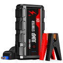 FEIKFEIZジャンプスターター電流4000A大容量16800mAh12Vエンジンスターター(8.0Lガソリンエンジン車6.0Lディーゼル車)搭載USB3.0クイックチャージLED応急ライトPSE認証