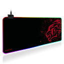 EXCOVIPRGBゲーミングマウスパッド大型800*300*4MMマウスパッド拡張USBLED発光マウスパッド7色の発光色カラフル滑り止めラップトップマットオ...