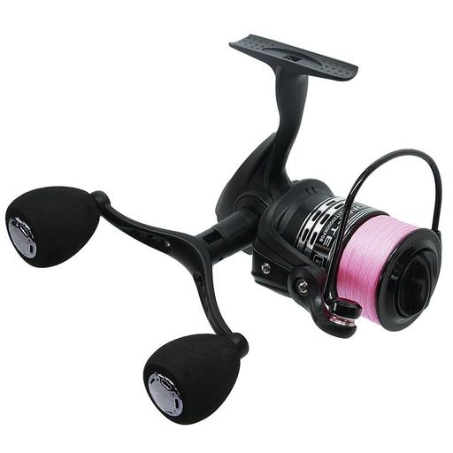 商品コード:X1T2000DKP08●規格:2000DH カラー:ブラック●ハンドル:ダブル右/左 付属PEライン(号/m):0.8相当/約150●糸巻量目安 PE(号/m):0.6/250 0.8/200 ギア比:5.2:1●ベアリング:2BB+1●最大ドラグ力(kg):4 標準自重(g):325●最大巻上長(cm/ハンドル1回転):67●ハンドル長(mm):90