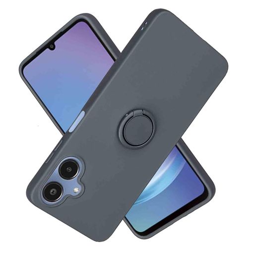 【OULO1】GalaxyA255G用ケースリング付スマホケースギャラクシーA255gリング付きケース耐衝撃一体型携帯カバーSC-53F/SCG33tpuシリコン薄型柔らかい殻360°回転軽量スタンド機能