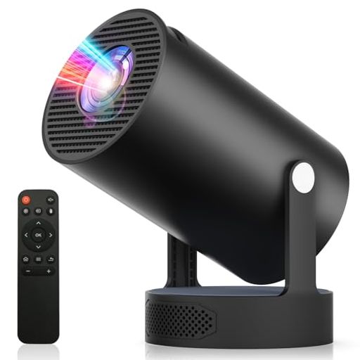 プロジェクター家庭用小型【最新進化アップグレード版!HiFi外部スピーカー・4K対応】AndroidTV12.0搭載..