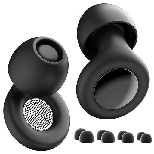 耳栓睡眠用ノイズキャンセリング快眠安眠グッズ収納ケース付き(ZZA1)(4.0)