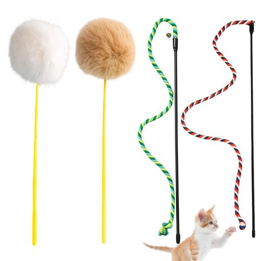 アクティブ 猫 おもちゃ セット: 4点セット(ねこじゃらし2本、猫じゃらしボール2個)で、猫の遊びの幅が広がります; 長さ31cmのねこじゃらしと36cmの猫じゃらしボールで、猫の動きに合わせて楽しく遊べます; 猫 おもちゃ として、室内での運動やストレス解消に最適です 素材と安全性: ねこじゃらしはプラスチックと綿紐で作られており、猫のおもちゃ として安全です; 猫じゃらしボールはふわふわの皮草素材で、猫の狩猟本能を刺激します; 猫 おもちゃ として、無害な素材を使用しています 静かな遊び: 猫 おもちゃ は集合住宅でも使いやすい静かな設計です; ねこじゃらしと猫じゃらしボールで、夜間でも安心して遊べます; 猫のおもちゃ として、音を気にせずに楽しめます 猫との絆: 猫 おもちゃ を使って、飼い主と猫のコミュニケーションを深めます; ねこじゃらしで一緒に遊ぶことで、猫のストレス解消と運動不足対策になります; 猫のおもちゃ として、毎日の遊び時間を充実させます