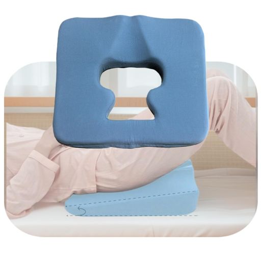 MVOUJOKI床ずれ防止クッション介護クッション褥瘡予防パッド介助三角傾斜面中央穴あき圧力分散尾骨圧迫..