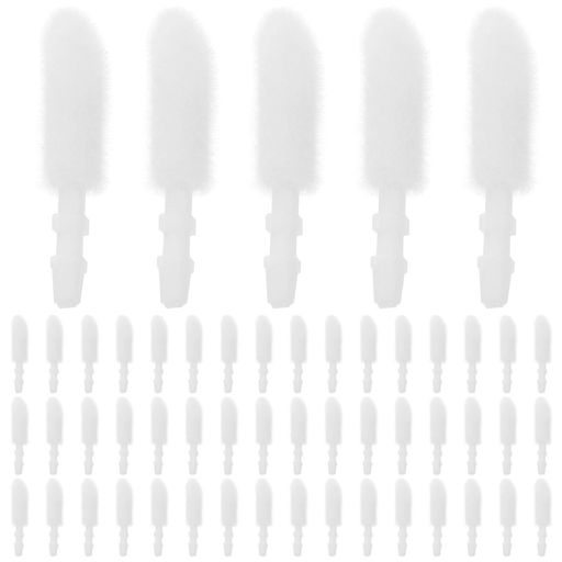 Beaupretty300個使い捨てリップブラシヘッドリップグロス用交換用ブラシ軽量コンパクトでプロと初心者向けのメイクアップアクセサリー