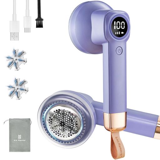 [BIGmasow]【2025初売りLEDタイプ】毛玉取り電動けだまとり充電式毛玉取り器毛玉クリーナーけだま取り..