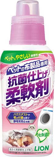 ライオンペットの布製品専用抗菌仕上げ柔軟剤ペット用360gLIONPET