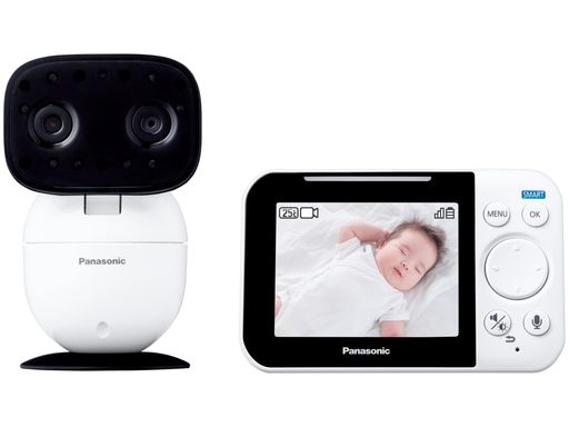 【マザーズセレクション大賞】パナソニックベビーモニタースマ@ホームWiFI設定不要KX-HC705-W