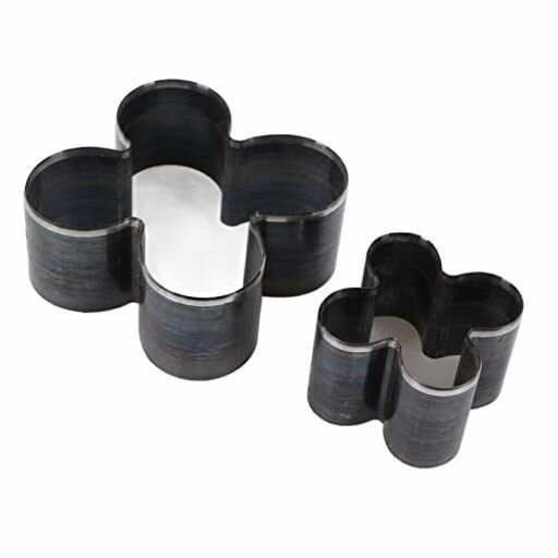 JGGLD革抜き型エンドポンチレザーカッティングダイセットレザークラフト型抜きポンチクラフトパンチパ..