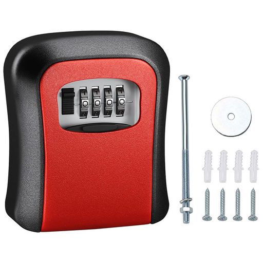 1.【大容量設計】サイズ113mmx93mm、10本以上の鍵を収納でき、家族、リフォーム作業員、不動産など多シナリオの鍵収納ニーズに応え、鍵が少ない、持ち運びが不便、忘れやすいなどの問題を効果的に解決する。 2.【高セキュリティ性能】100...