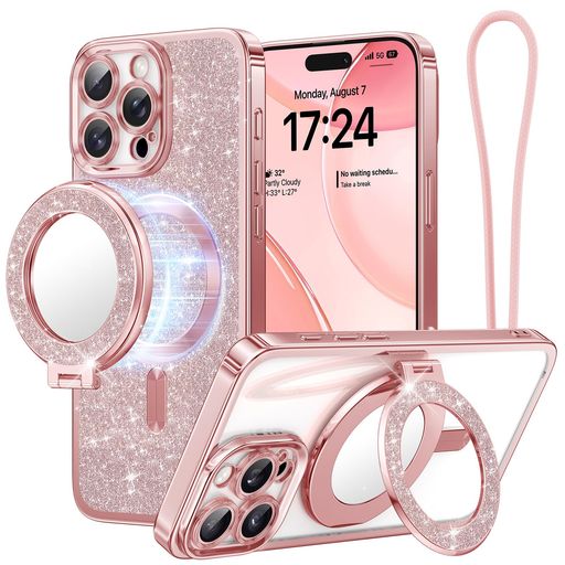 Meifignoマグネット式ケース取り外し可能なスマホリング